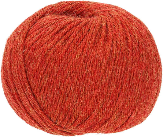 100% Baby Alpaka Yarn DK (6 Balls per Bag) Melange - Orange