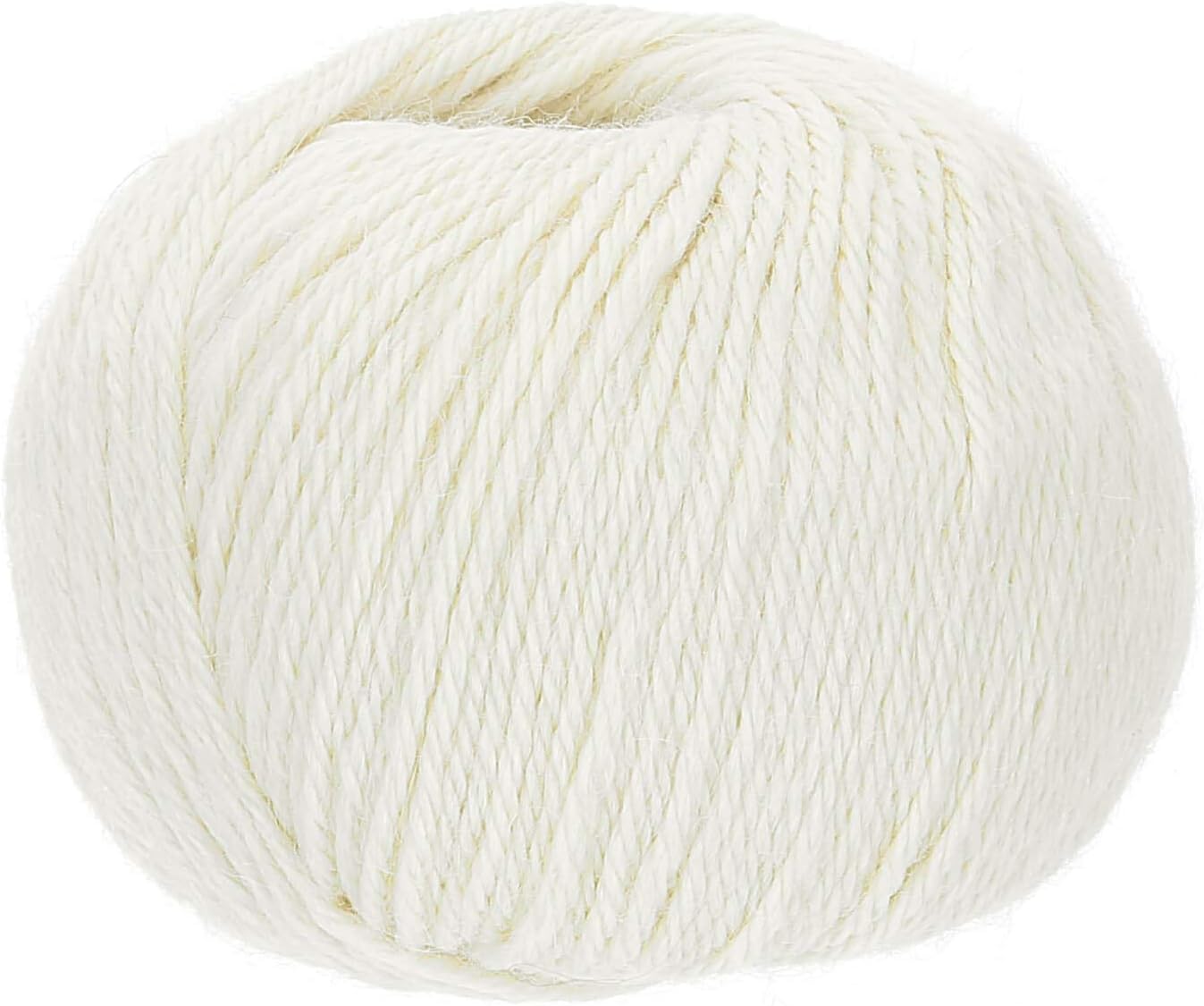 100% Baby Alpaka Yarn DK (6 Balls per Bag) Natural - Raw White