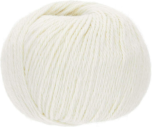 100% Baby Alpaka Yarn DK (6 Balls per Bag) Natural - Raw White