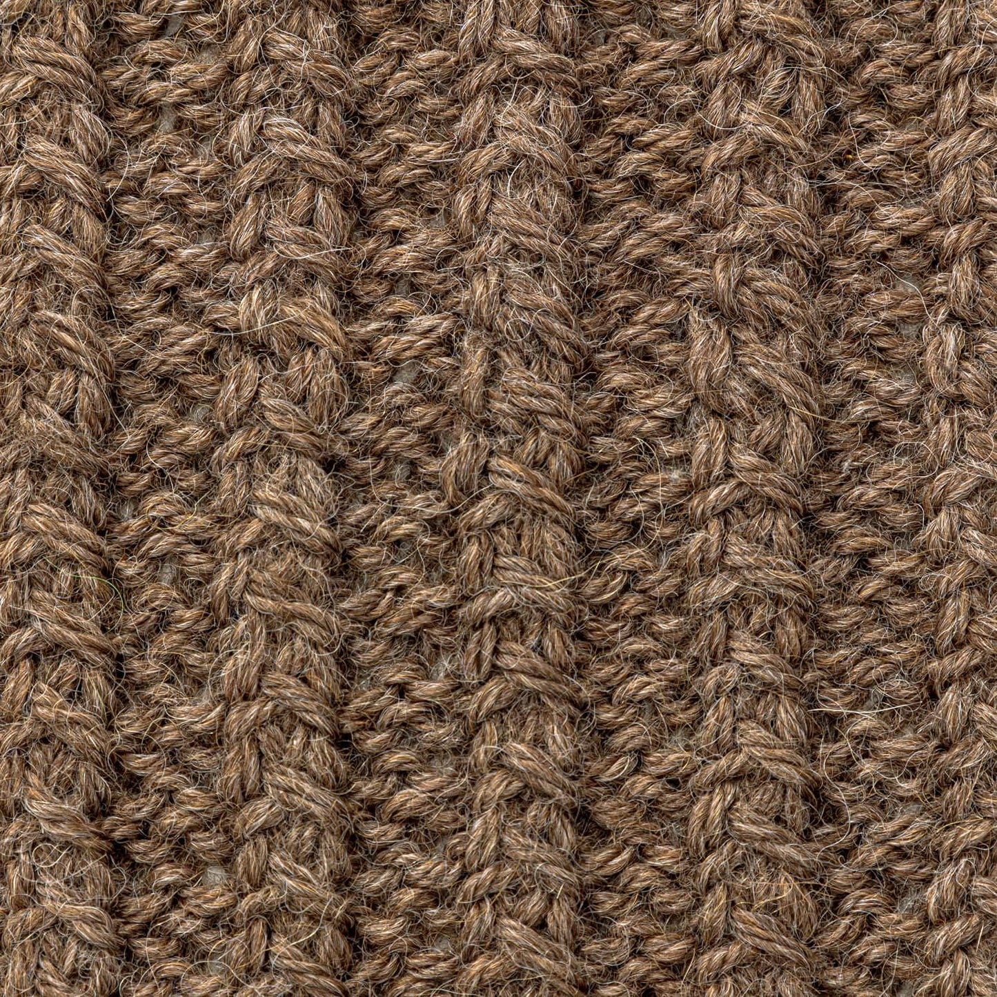 100% Baby Alpaka Yarn DK (6 Balls per Bag) Natural - Chestnut Brown