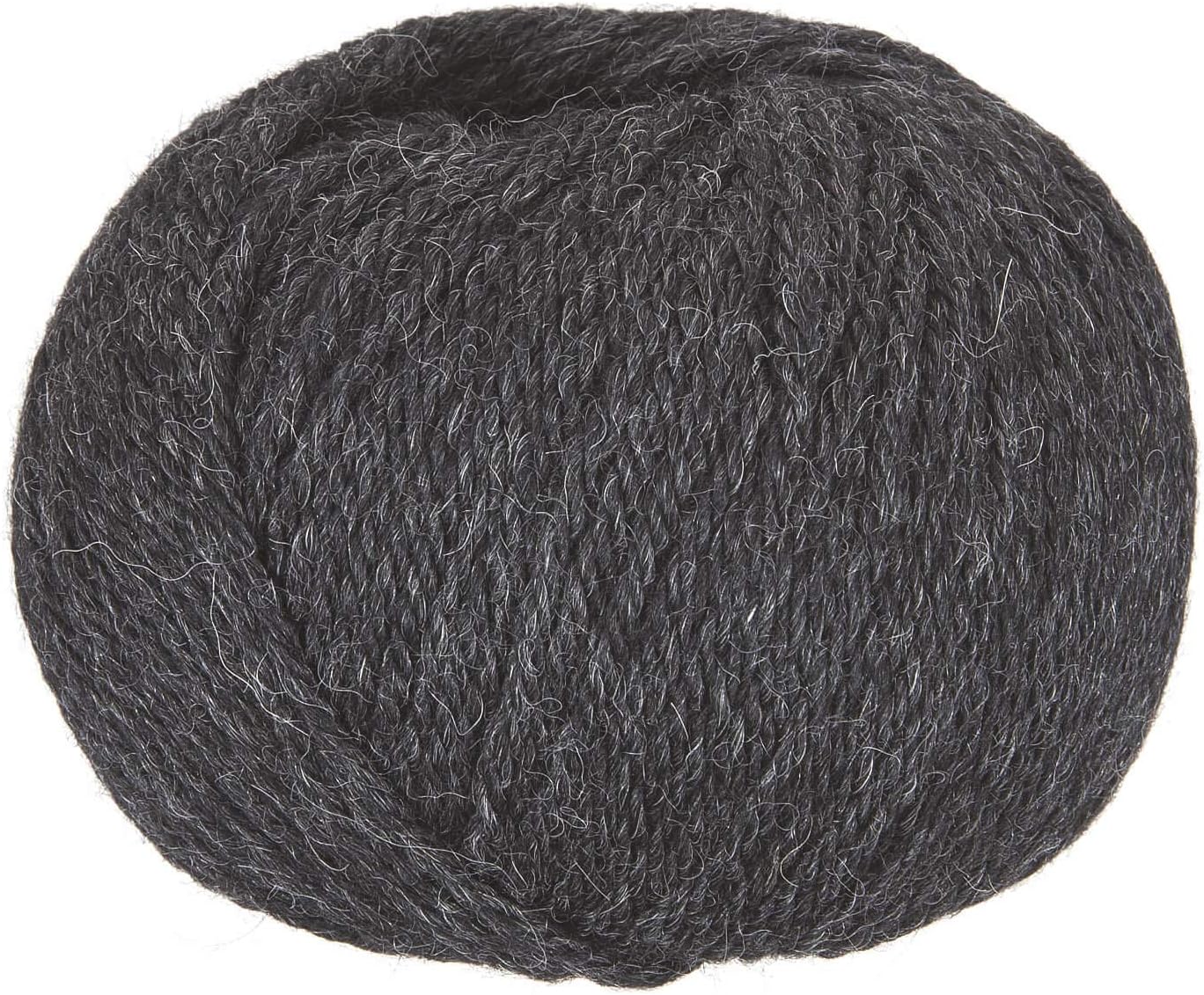 100% Baby Alpaka Yarn DK (6 Balls per Bag) Natural - Anchor Gray