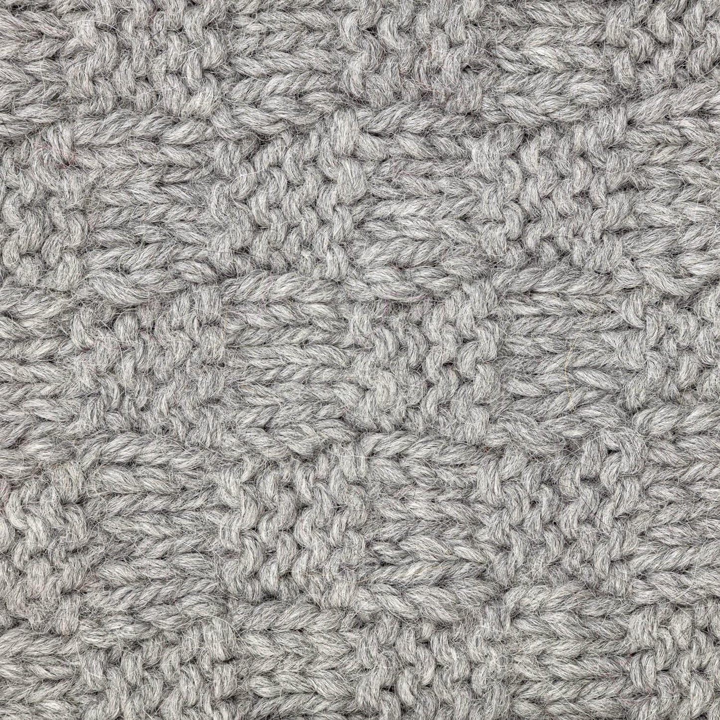 100% Baby Alpaka Yarn BULKY (6 Balls per Bag) Natural - Cloud Gray